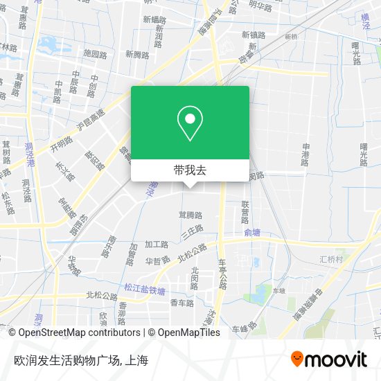 欧润发生活购物广场地图