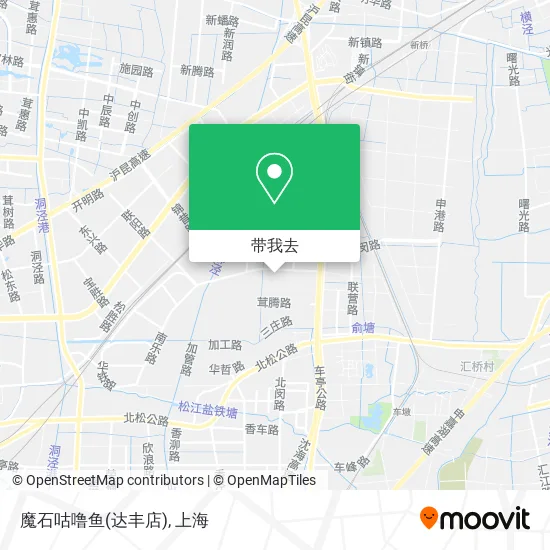 魔石咕噜鱼(达丰店)地图