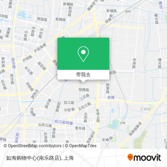 如海购物中心(南乐路店)地图