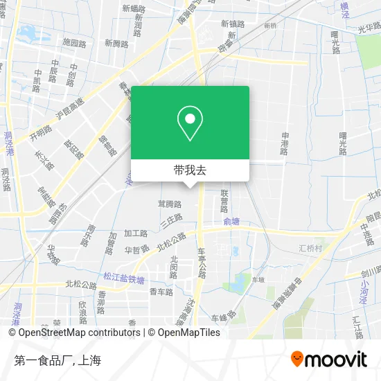 第一食品厂地图