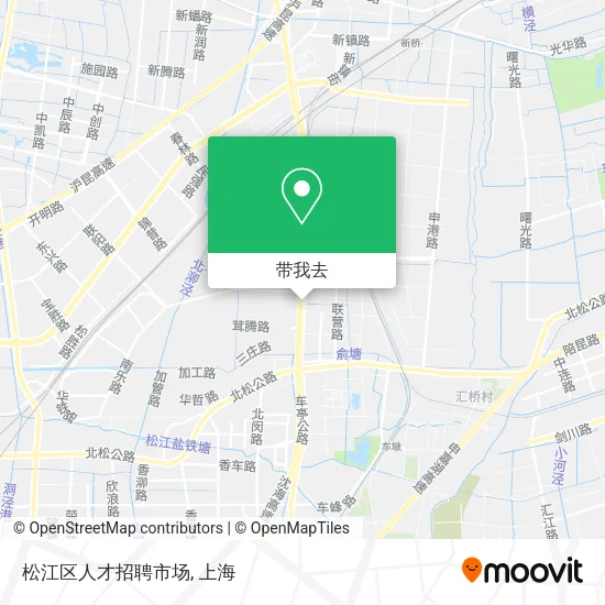 松江区人才招聘市场地图