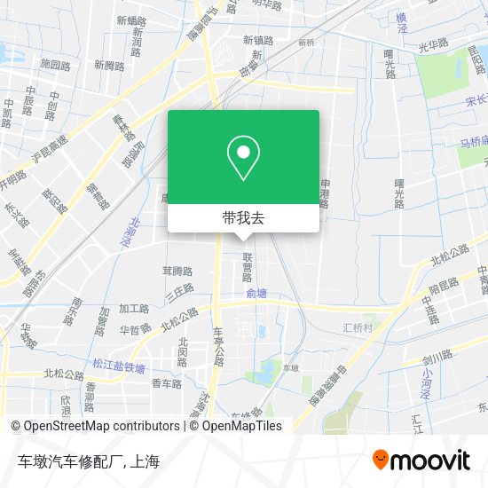 车墩汽车修配厂地图