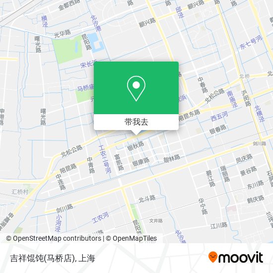 吉祥馄饨(马桥店)地图