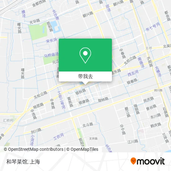 和琴菜馆地图