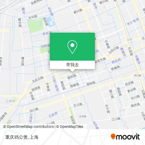 重庆鸡公煲地图