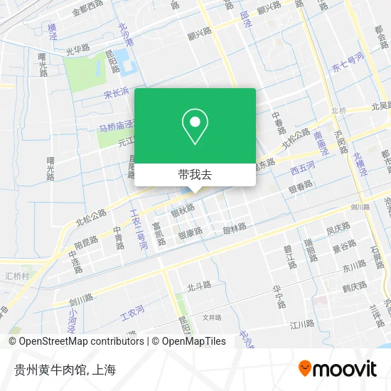 贵州黄牛肉馆地图