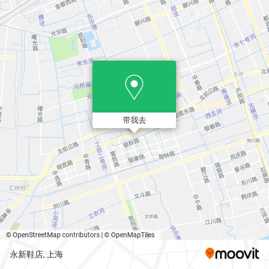 永新鞋店地图