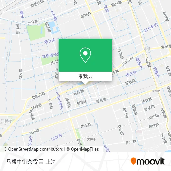 马桥中街杂货店地图