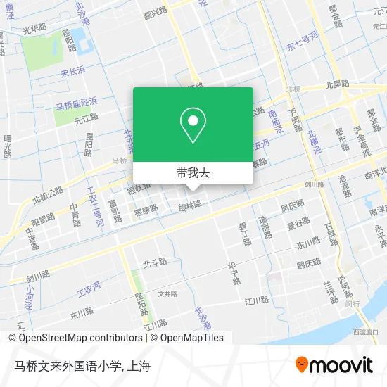 马桥文来外国语小学地图