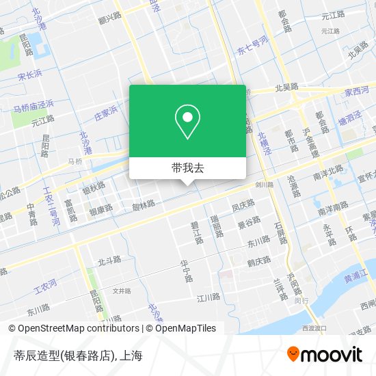 蒂辰造型(银春路店)地图