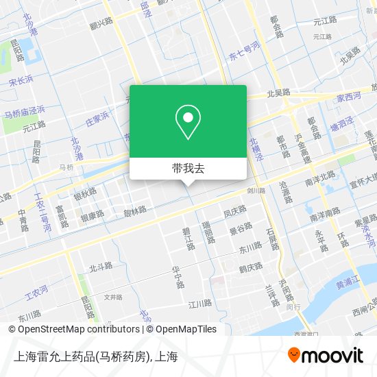 上海雷允上药品(马桥药房)地图