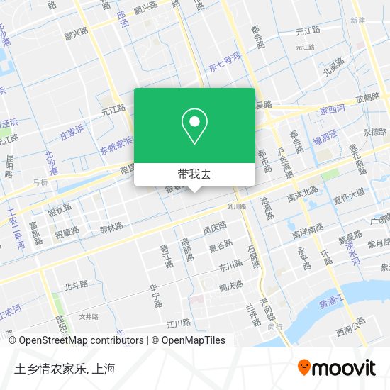 土乡情农家乐地图