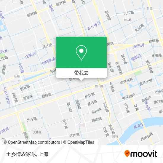 土乡情农家乐地图