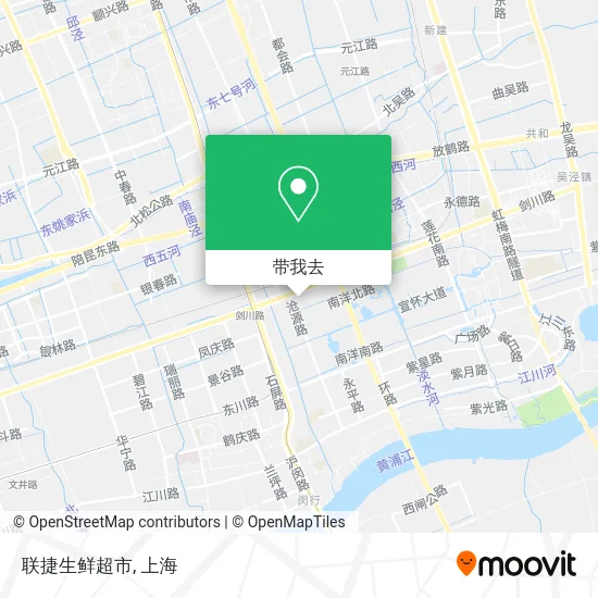联捷生鲜超市地图