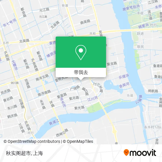 秋实阁超市地图