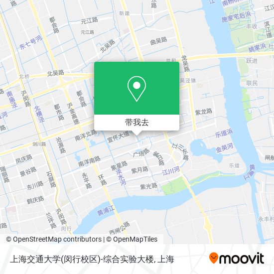上海交通大学(闵行校区)-综合实验大楼地图