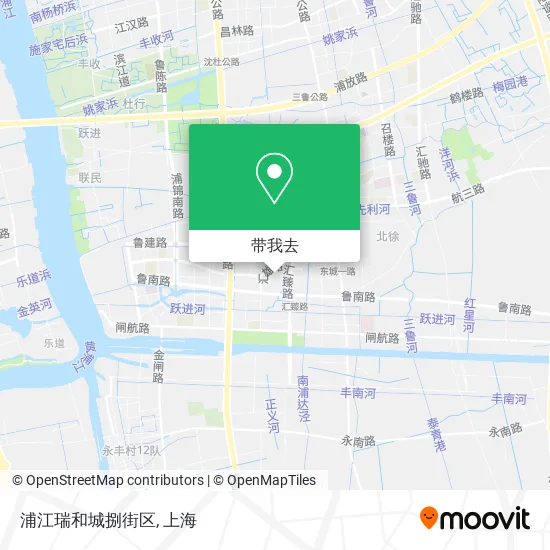 浦江瑞和城捌街区地图