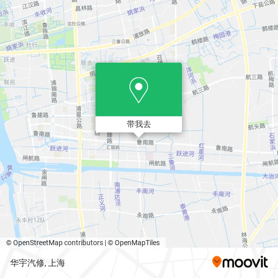 华宇汽修地图