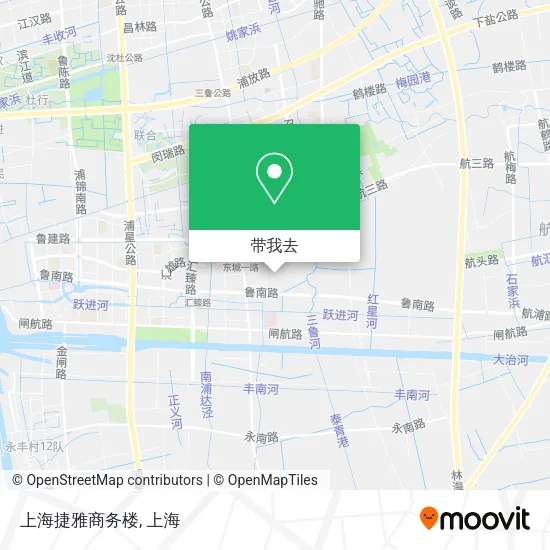 上海捷雅商务楼地图