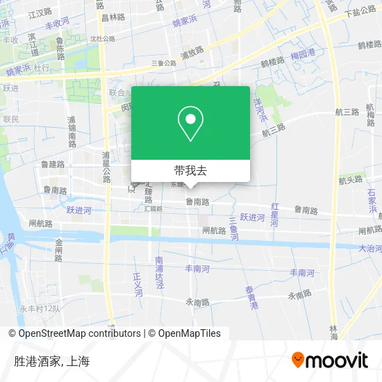 胜港酒家地图