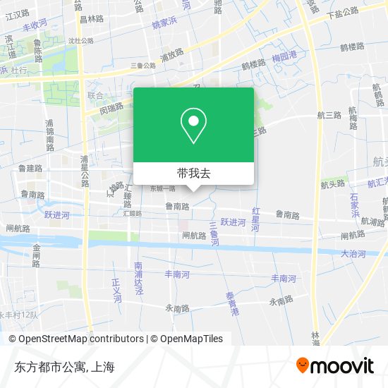 东方都市公寓地图