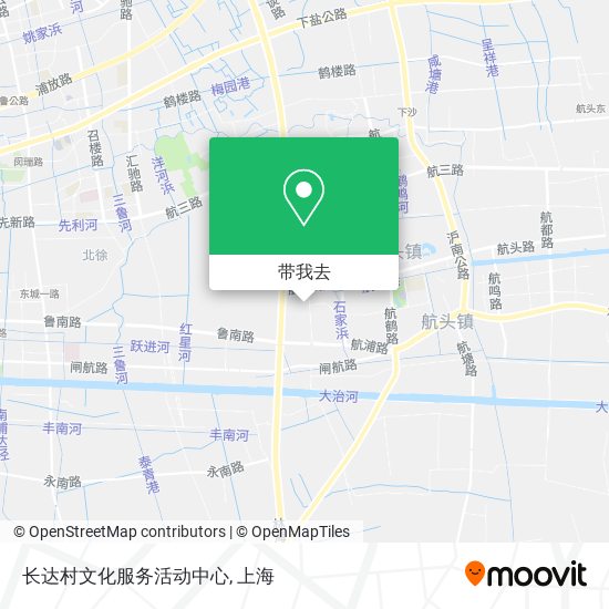 长达村文化服务活动中心地图
