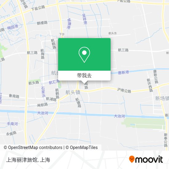 上海丽津旅馆地图