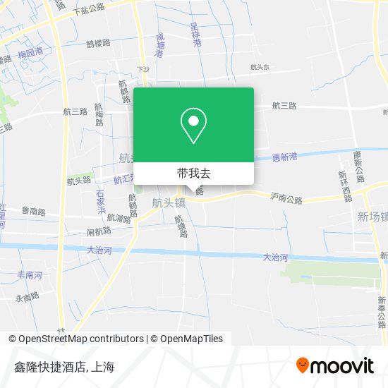 鑫隆快捷酒店地图