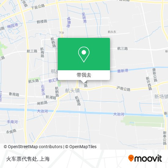 火车票代售处地图