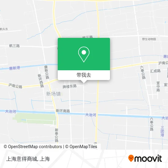 上海意得商城地图