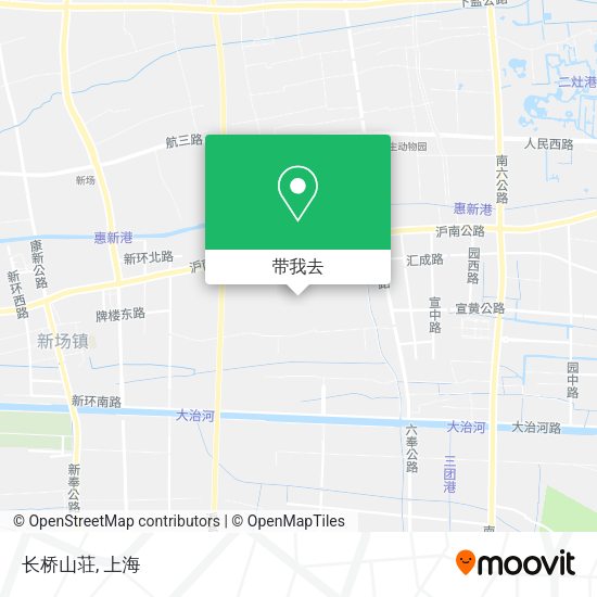 长桥山荘地图