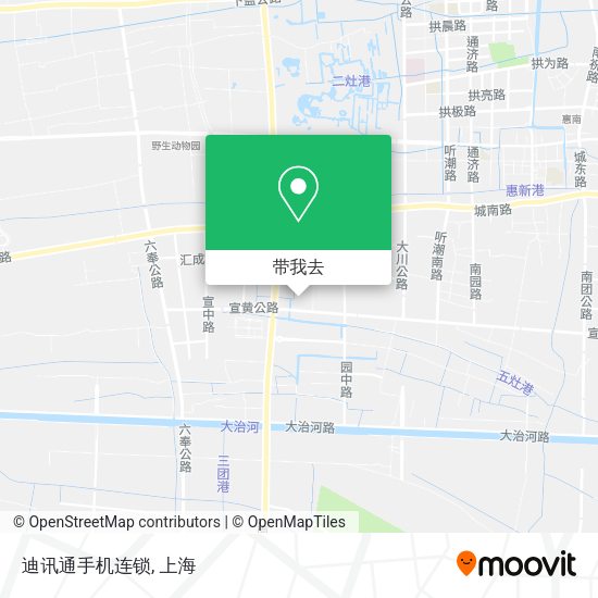 迪讯通手机连锁地图