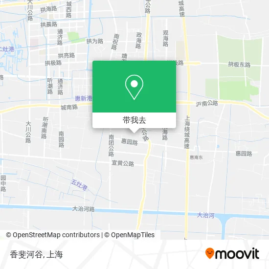 香斐河谷地图