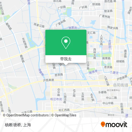 杨断塘桥地图