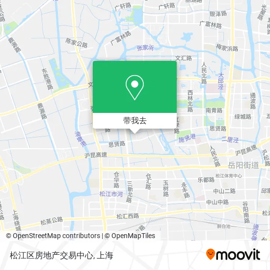 松江区房地产交易中心地图