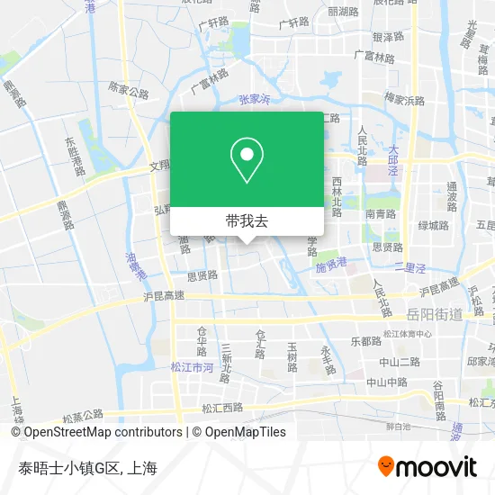 泰晤士小镇G区地图