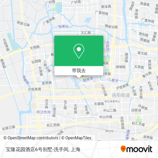 宝隆花园酒店6号别墅-洗手间地图