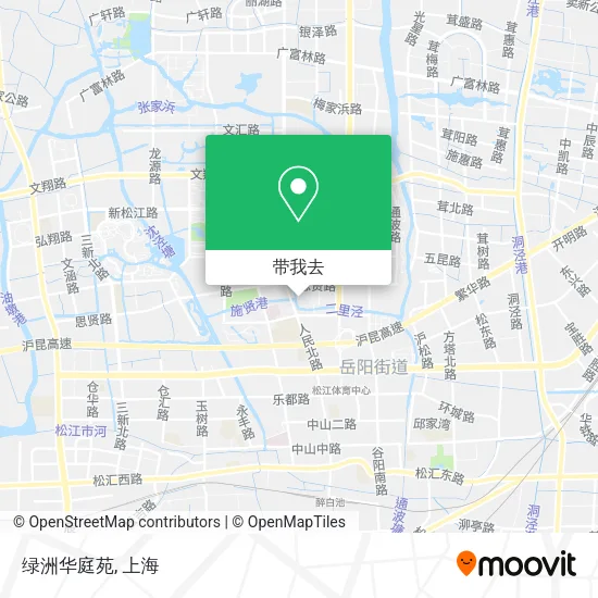 绿洲华庭苑地图