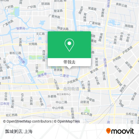 瓢城粥店地图