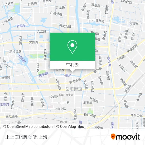 上上庄棋牌会所地图