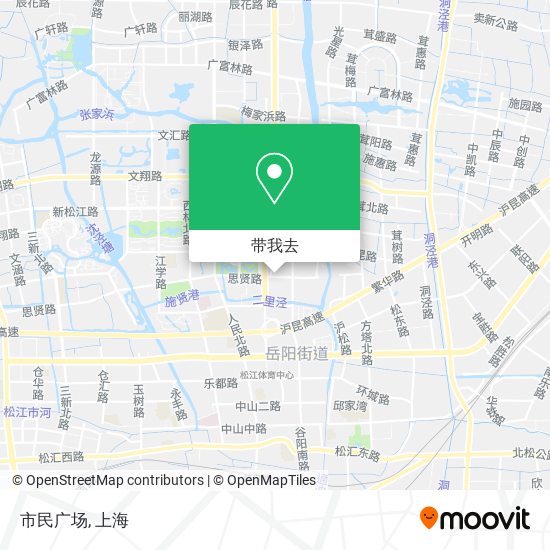 市民广场地图