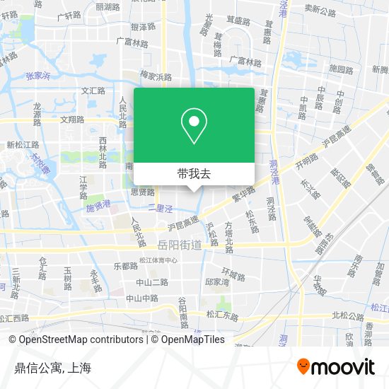 鼎信公寓地图