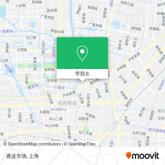 通波市场地图