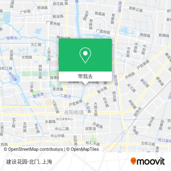 建设花园-北门地图