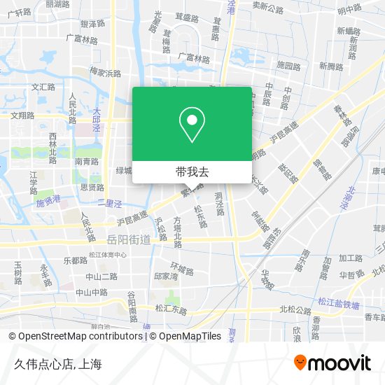 久伟点心店地图