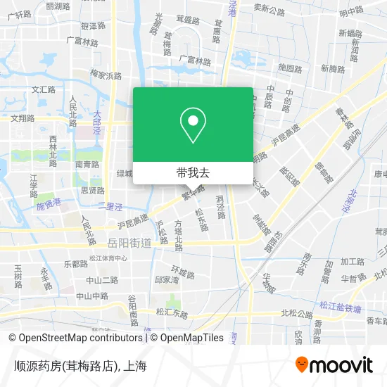 顺源药房(茸梅路店)地图