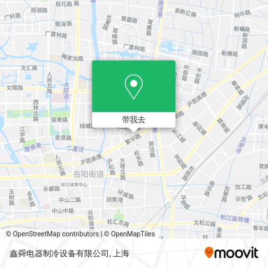 鑫舜电器制冷设备有限公司地图