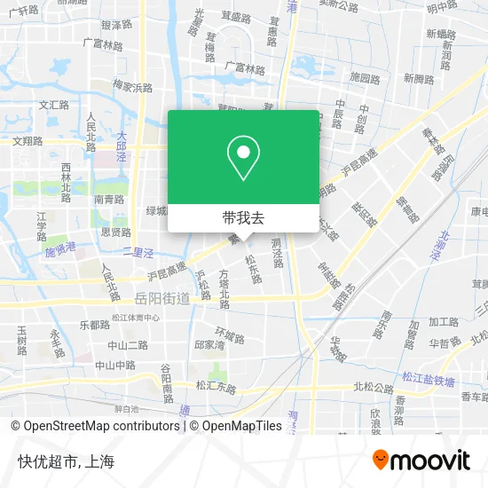 快优超市地图