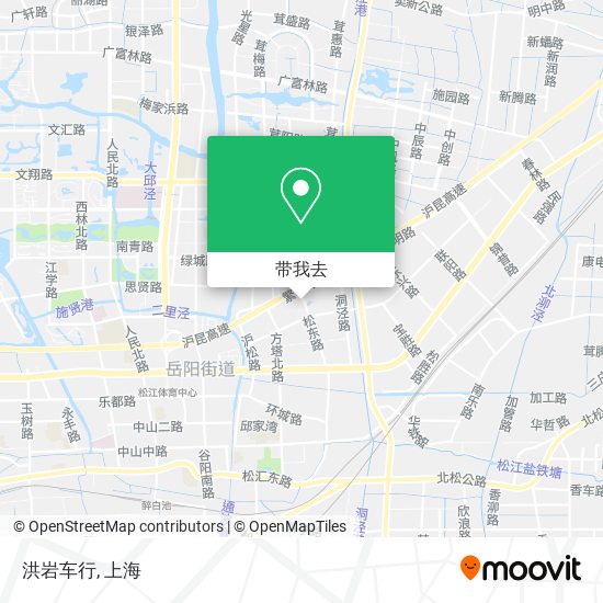 洪岩车行地图