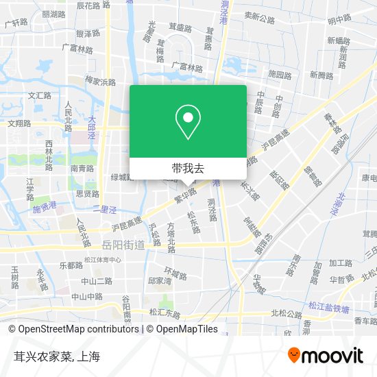 茸兴农家菜地图